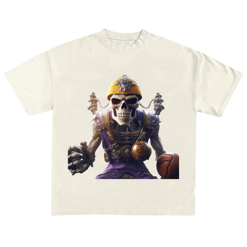 Dark Skeleton Pure Cotton T-shirt