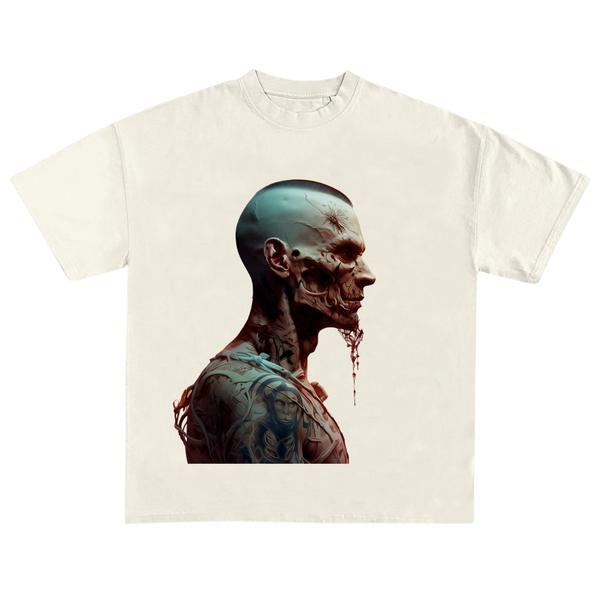 Diablo style T-shirt with skull theme