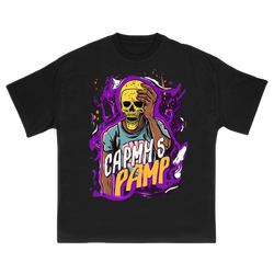 Death Metal Skull Themed Shirt