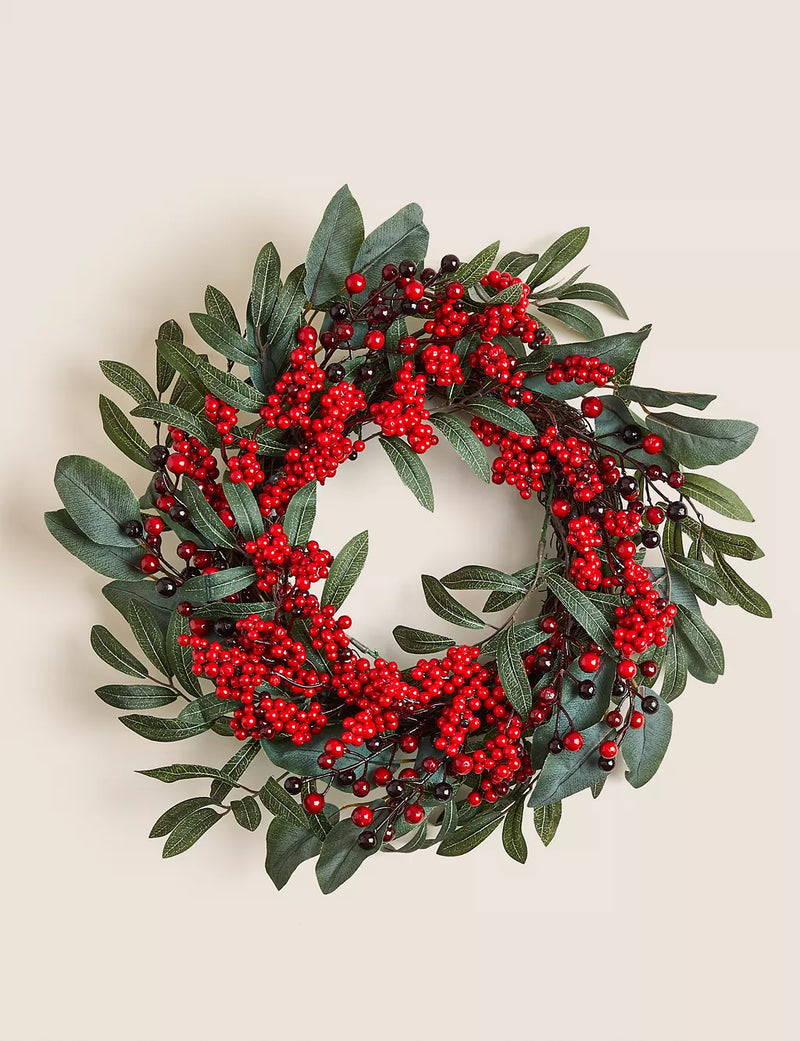 18 inch Red Berry Wreath