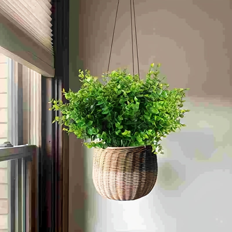 4pcs Artificial Boxwood Plants, Fake Green Leaves, Outdoor Fake Grass Shrub Plants For Indoor And Outdoor Decoration Of House, Office, Garden