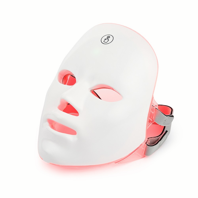 7 Color Light Facial Mask, Touch Screen Skin Care Device Portable Multi-Function Beauty Device ( Valentine's Day /Mother's Day Gift) USB Charge