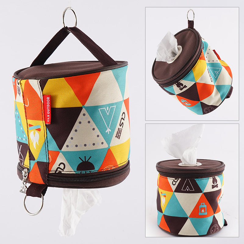 Small cloth bag for storage during camping