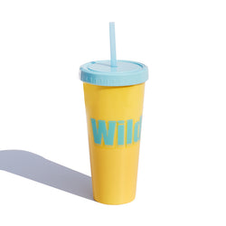 Large capacity water cup, plastic cup, minimalist color matching cup, gift cup