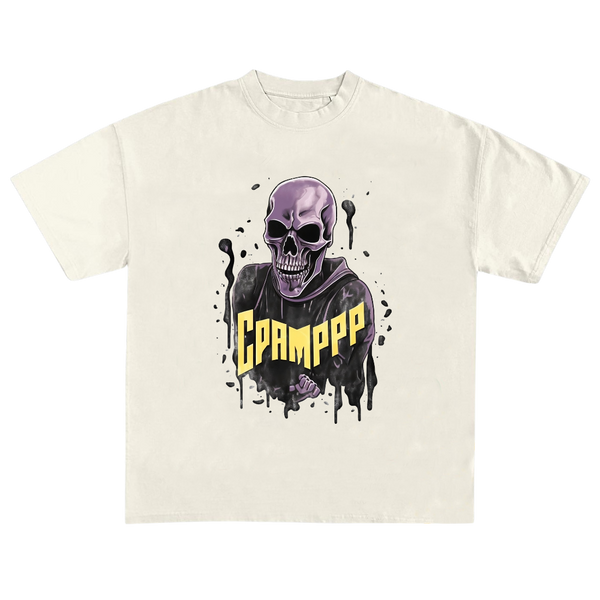 Eye-catching Skull Theme T-shirt