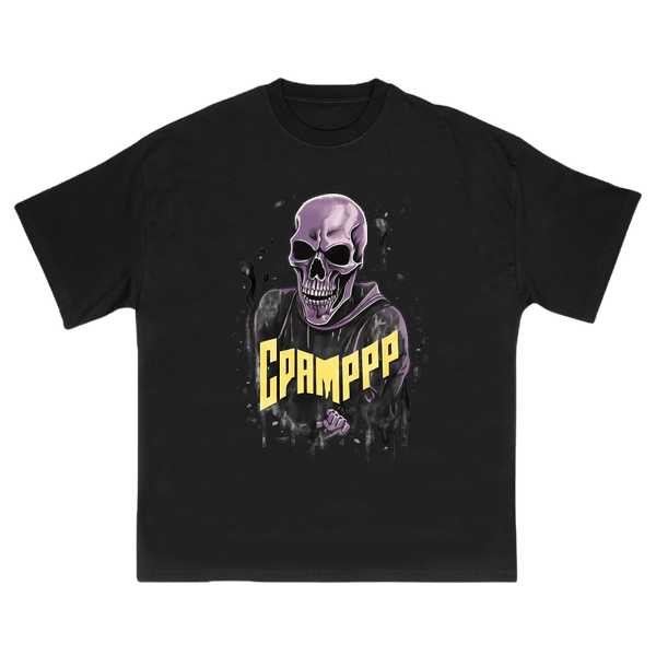 Eye-catching Skull Theme T-shirt