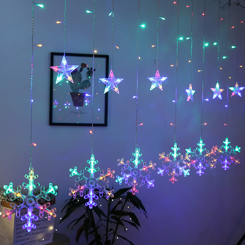 Snow curtain light LED decorative colored light for Christmas decor
