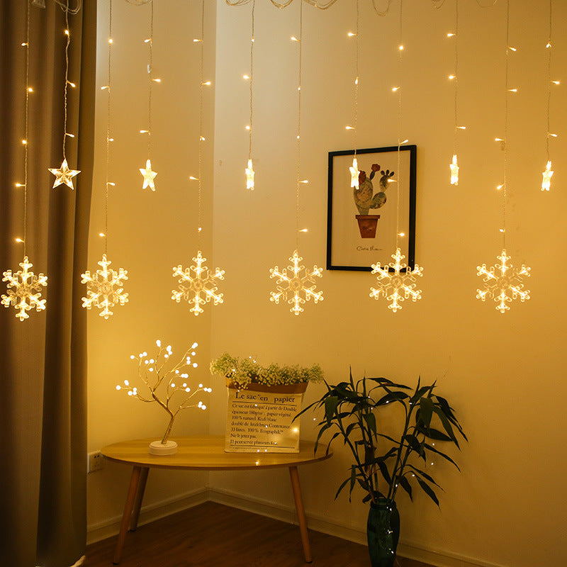 Snow curtain light LED decorative colored light for Christmas decor