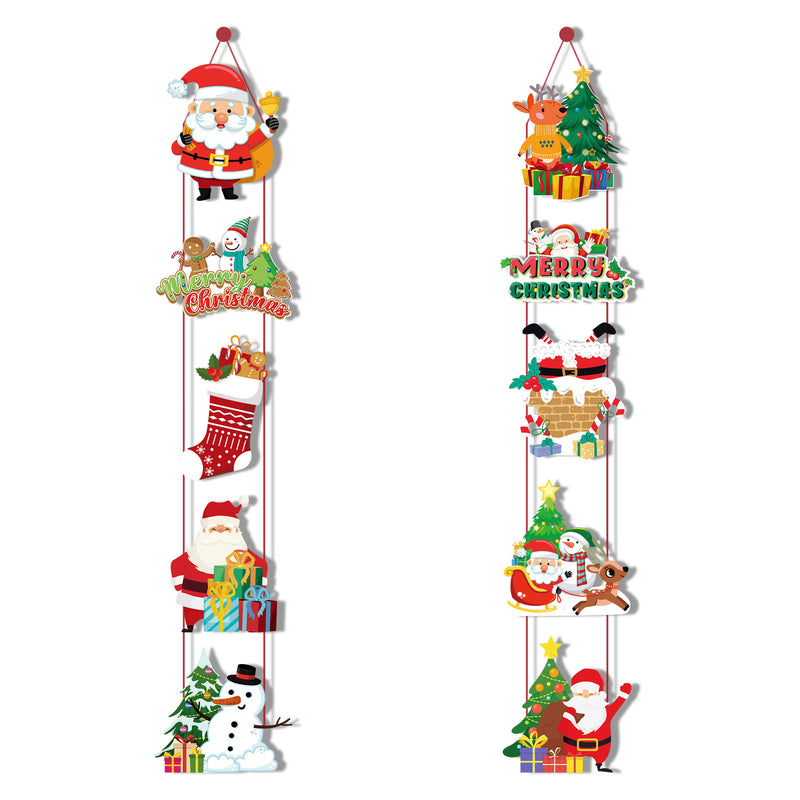 Christmas Party Paper Santa Claus Christmas Tree Decoration Pendant Pendant