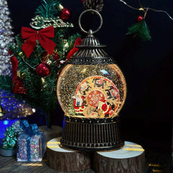 Christmas Snow Globes Lantern