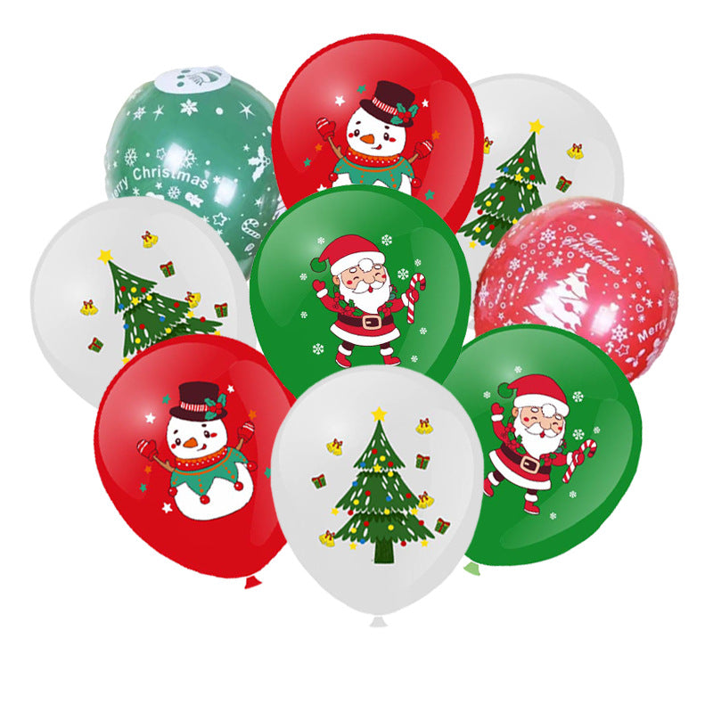 12 inch Christmas Set Party Balloon