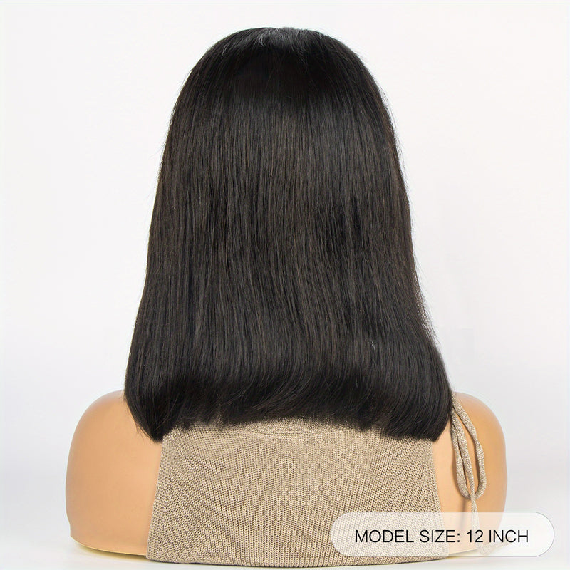 Hair Straight Remy Hair Wigs 4*4 Lace Wigs Hair Wigs Natural 160% Density