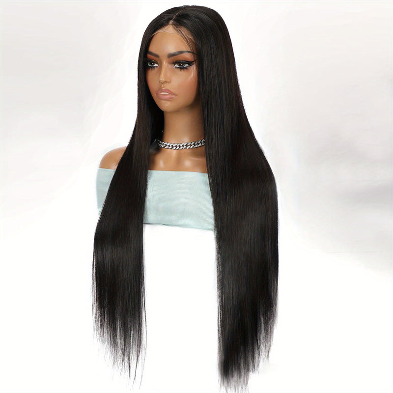 Hair Straight Remy Hair Wigs 4*4 Lace Wigs Hair Wigs Natural 160% Density
