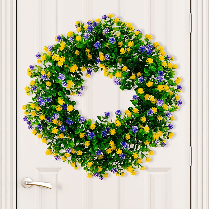  Plastic Plant Wreath Wreath Artificial Home Spring
